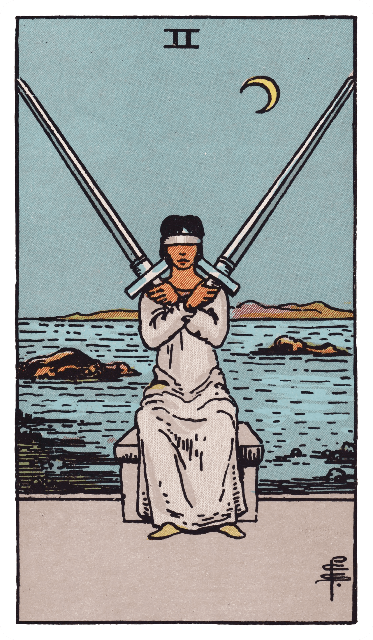 TWO of SWORDS